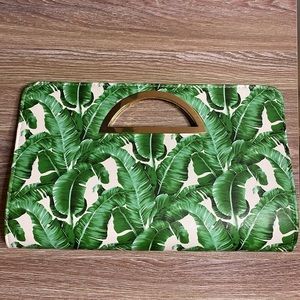 COPY - Palm Leaf Clutch
